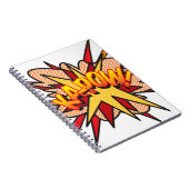 Carnet KA-POW Fun Retro Comic Book Pop art (Côté Droit)