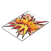 Carnet KA-POW Fun Retro Comic Book Pop art (Côté gauche)