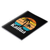 Carnet Kailua Retro Vintage (Côté gauche)