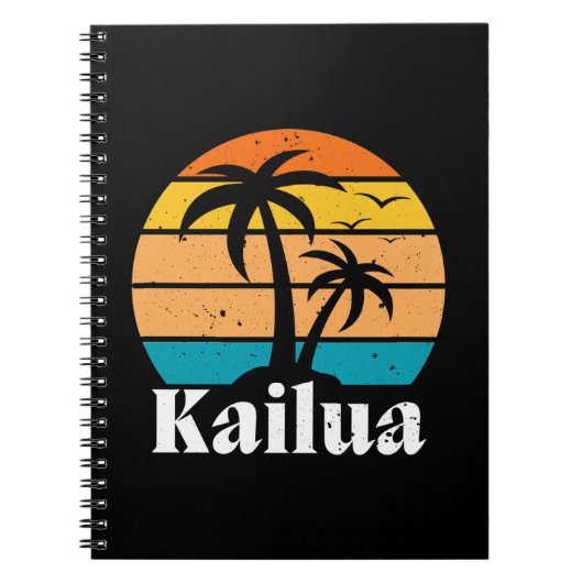 Carnet Kailua Retro Vintage (Devant)
