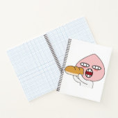 Carnet Kakao Emoticons - Édition charmant Apeach (Intérieur)
