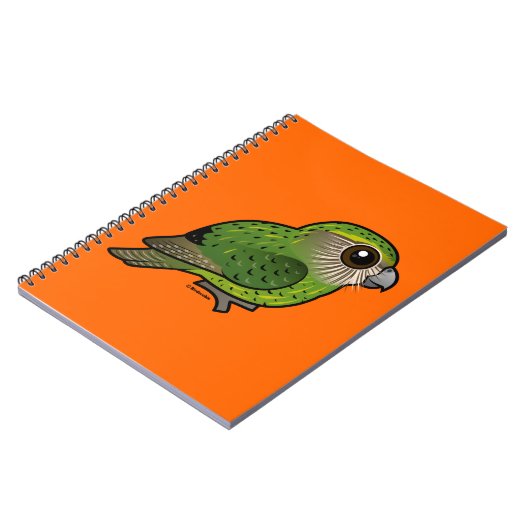 Carnet Kakapo de Birdorable (Côté gauche)