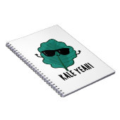 Carnet Kale Yeah Blague de légume drôle  (Côté Droit)