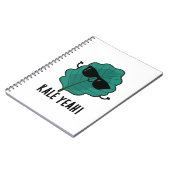 Carnet Kale Yeah Blague de légume drôle  (Côté gauche)