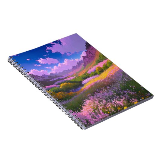 Carnet Kaleidoscope à fleurs de la vallée (Côté Droit)