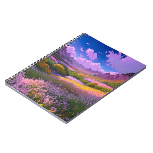 Carnet Kaleidoscope à fleurs de la vallée (Côté gauche)