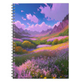 Carnet Kaleidoscope à fleurs de la vallée (Devant)