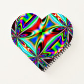 Carnet Kaleidoscope Abstrait Design coloré-11438 (Dos)