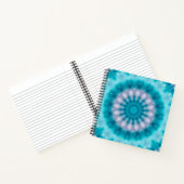 Carnet Kaléidoscope bleu ciel (Intérieur)