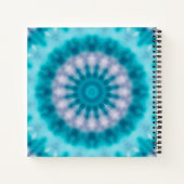 Carnet Kaléidoscope bleu ciel (Dos)