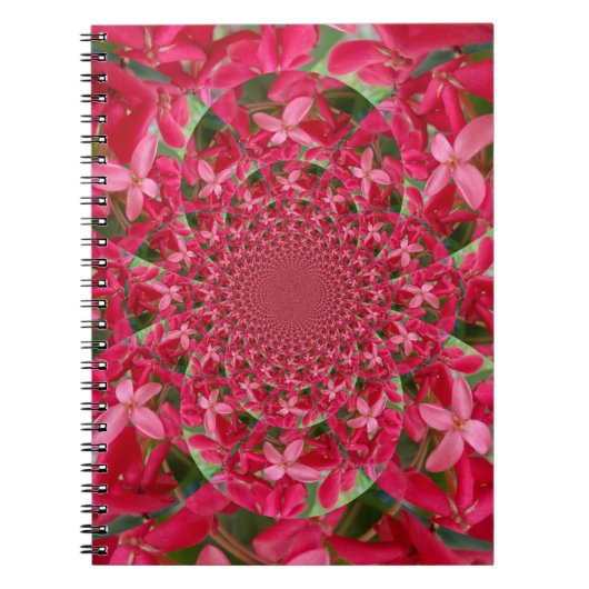 Carnet Kaleidoscope de Crimson : Blood Milkweed Flower Ar (Devant)