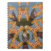 Carnet Kaleidoscope Giraffe Mandala : Safari Art Abstrait (Devant)