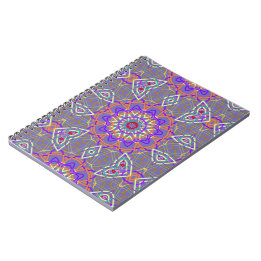 Carnet Kaléidoscope moderne en relief