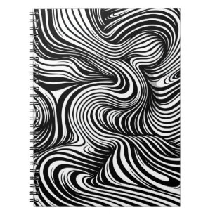 Carnet Kaleidoscope monochrome