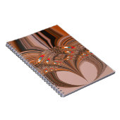 Carnet Kaleidoscope noir africain Design d'impression (Côté Droit)