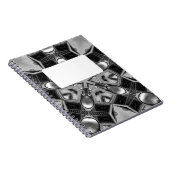 Carnet Kaleidoscope Star gris foncé... (Côté Droit)