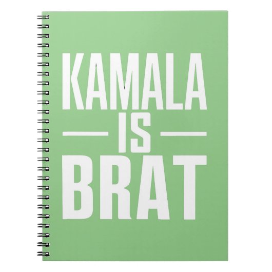 Carnet Kamala est une peste  (Devant)