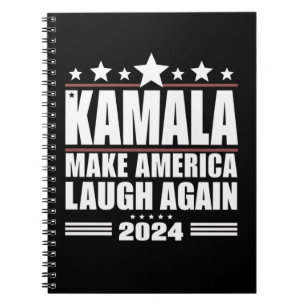 Carnet Kamala fait rire l'Amérique à nouveau drapeau amér