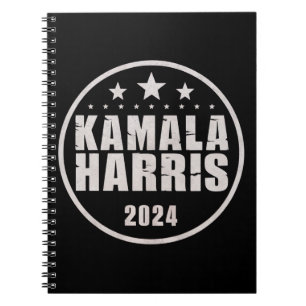 Carnet Kamala Harris 2024 Pour Les Élections Rétro Du Pré