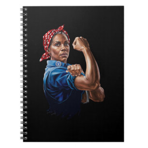Carnet Kamala Harris 2024 Rosie la riveteuse Chat sans en