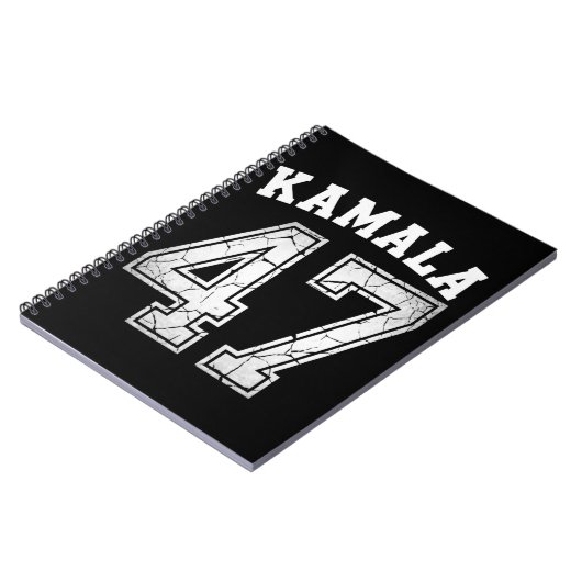 Carnet Kamala Harris 47 Pour Président Pour Le Peuple (Côté gauche)