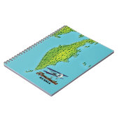 Carnet Kamchatka Peninsula Russia travel map. (Côté gauche)