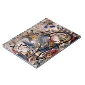 Carnet Kandinsky Art moderne Abstrait coloré (Côté gauche)