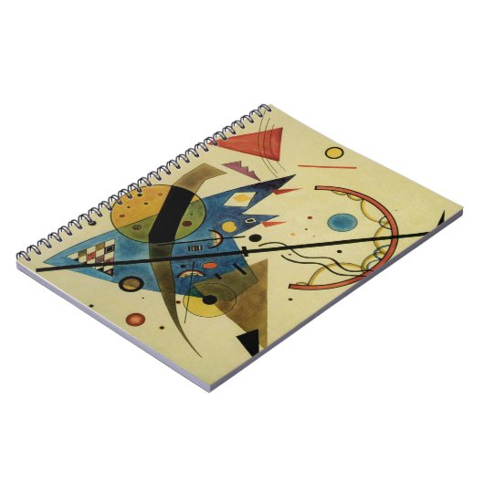 Carnet Kandinsky Cercles Abstraits Formes (Côté gauche)