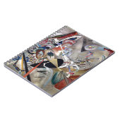 Carnet Kandinsky En Gris Oeuvre Abstraite (Côté gauche)