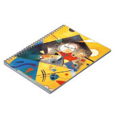 Carnet Kandinsky Harmonie calme Art Abstrait (Côté gauche)