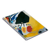 Carnet Kandinsky Impression III Concert Peinture Abstrait (Côté Droit)