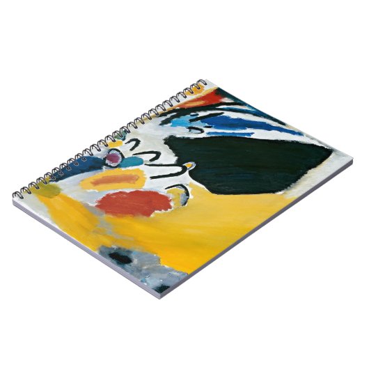 Carnet Kandinsky Impression III Concert Peinture Abstrait (Côté gauche)