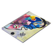 Carnet Kandinsky jaune-rouge-bleu (Côté gauche)