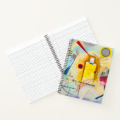Carnet Kandinsky jaune-rouge-bleu (Intérieur)