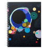 Carnet Kandinsky Plusieurs Cercles Artwork (Devant)