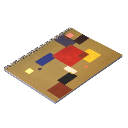 Carnet Kandinsky Treize Rectangles peinture Abstraite (Côté gauche)