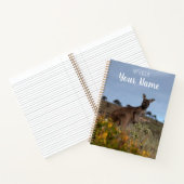 Carnet Kangaroo Australie Fleurs Printemps Double face (Intérieur)