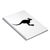 Carnet Kangaroo Silhouette (Côté Droit)