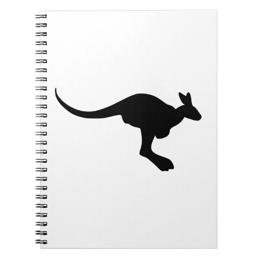 Carnet Kangaroo Silhouette (Devant)