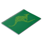 Carnet Kangourou en argot australien (Côté gauche)