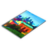 Carnet Kansas City Missouri Skyline par Jon Baran (Côté gauche)