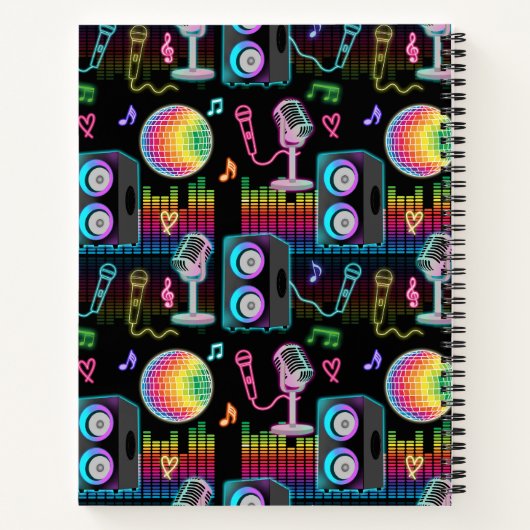 Carnet Karaoke Glow Singing Music Lyrics (Dos)