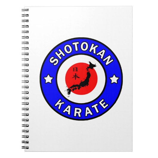 Carnet Karaté de Shotokan (Devant)