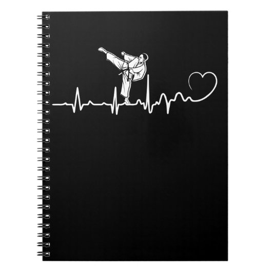 Carnet Karate Heartbeat Venin (Devant)