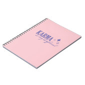 Carnet Karma est mon petit ami (Côté gauche)