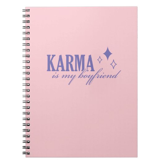 Carnet Karma est mon petit ami (Devant)
