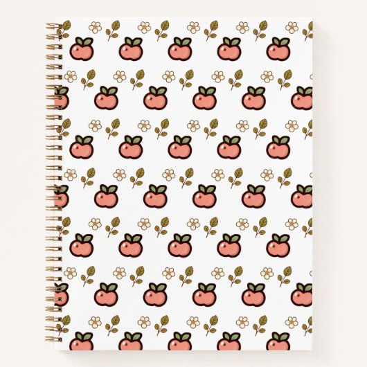 Carnet Kawaii Apple bundle  (Devant)