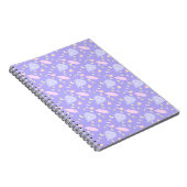 Carnet Kawaii Bijoux Cristaux Lunes Étoiles Coeurs Pastel (Côté Droit)