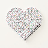 Carnet Kawaii Bunny Easter Heart Notebook (Dos)