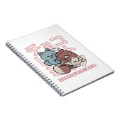 Carnet Kawaii Cat with Chocolate Milk – Japanese Pop Art (Côté Droit)